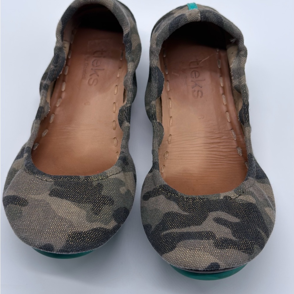 Tieks Camouflage Pattern Flats
